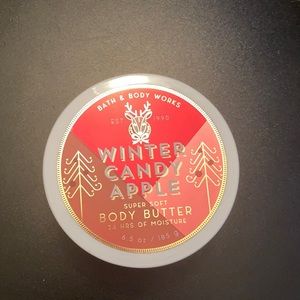 NEW BBW winter candle apple body butter ♥️♥️🌲🌲